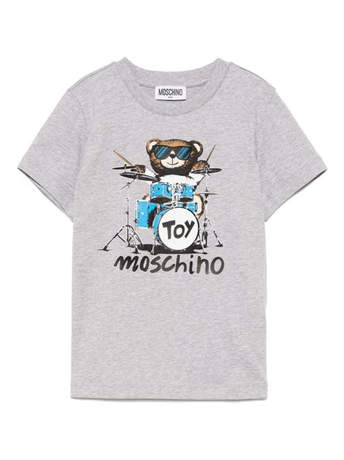 T-shirt bambino maniche corte MOSCHINO KID-TEEN | H8M04KLAA2360926